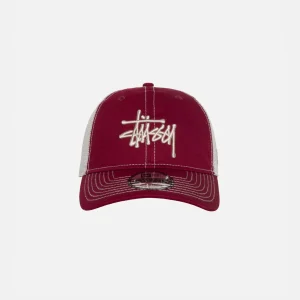 red stussy hat