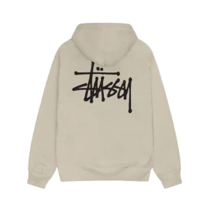 Basic Cream Stussy Hoodie