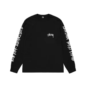 Big Cities LS Tee Pigment Dyes Sweatshirt Black