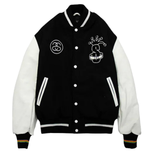 International Stussy Tribe Varsity Jacket