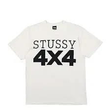 Stussy 4X4 Tee White