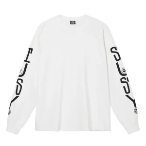 WHITE CLASSIC STACK PIGMENT SWEATSHIRT