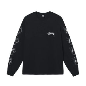 Fire Dice Stussy Long Sleeve Sweatshirt