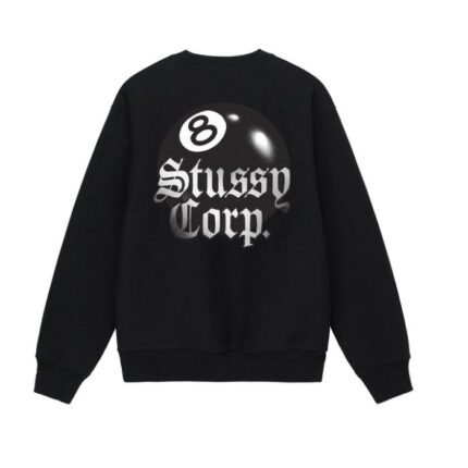 Stussy 8 Ball Corp Crew Sweatshirt