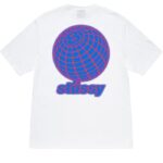 Stussy 8 Ball Grid Tee White