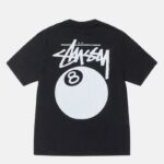 Stussy 8 Ball Pigment Dyed Black Shirt