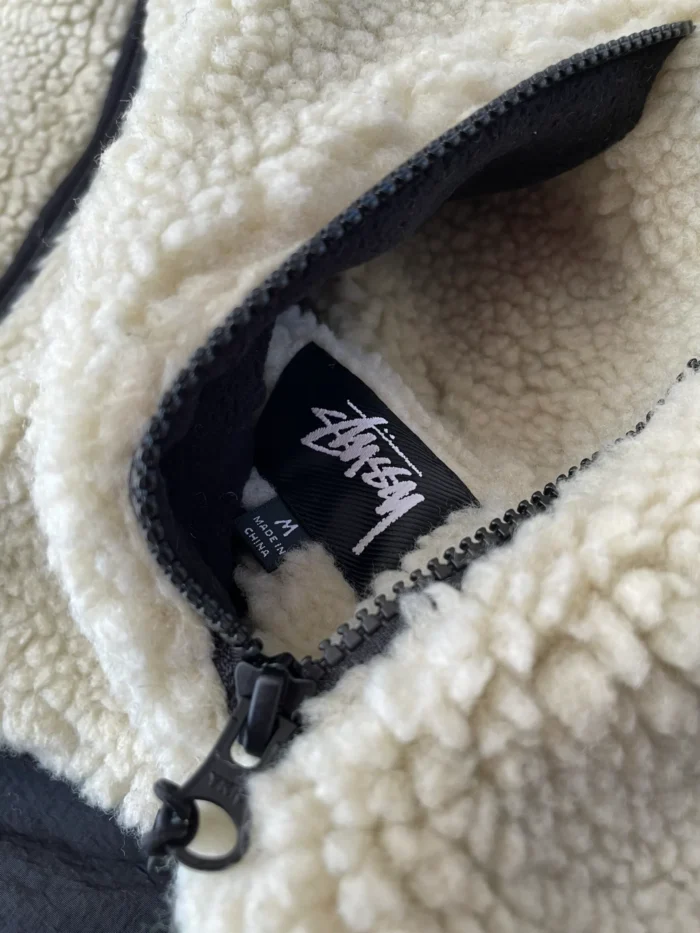 Stussy 8 Ball Sherpa Cozy Jacket