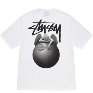 Stussy Angel White T Shirt