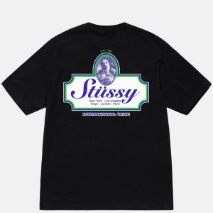 Stussy Authentic Black T Shirt