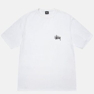 Stussy Basic White T Shirt