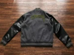 Stussy Big S Letterman Dark Grey Jacket