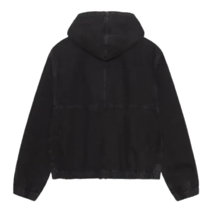 Stussy Black Hooded Jacket