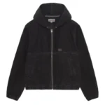 Stussy Black Hooded Jacket