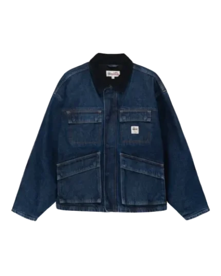 Stussy Jacket Washed Denim