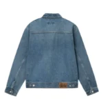 Stussy Zip Denim Blue Jacket,.