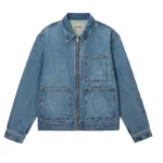 Stussy Zip Denim Blue Jacket