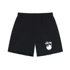 Stussy Black 8-Ball Short