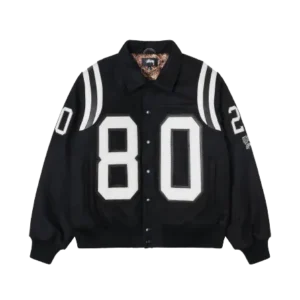 Stussy 80 Wool Logo Varsity Jacket