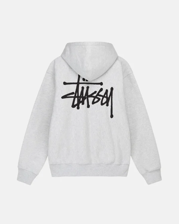 Stussy Grey Classic Hoodie