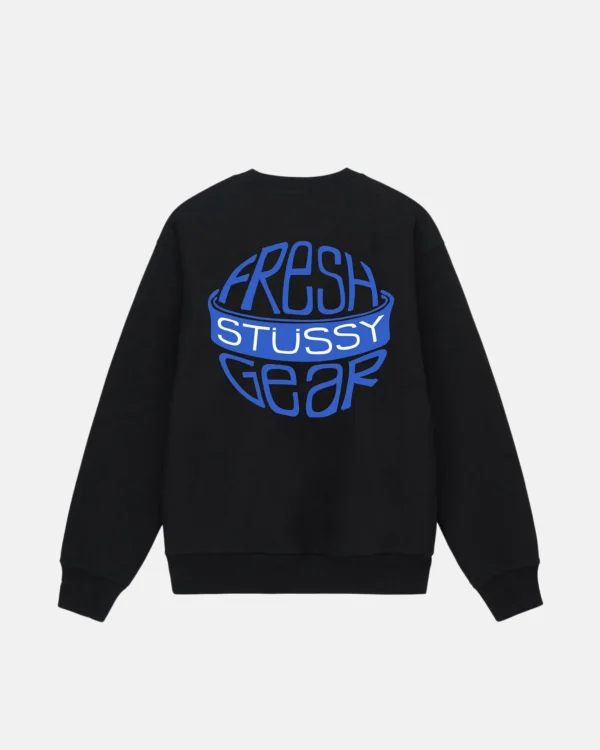 FRESH Stussy GEAR CREW Sweatshirt
