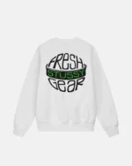 Stussy Fresh Fear White Sweatshirt