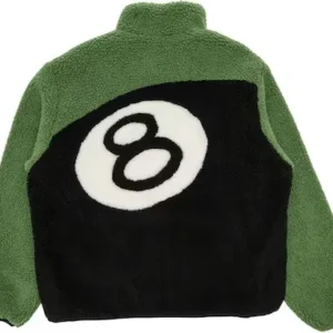 Stussy 8 Ball Reversible Green Jacket