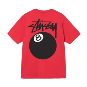 Stüssy 8 Ball Red T-Shirt
