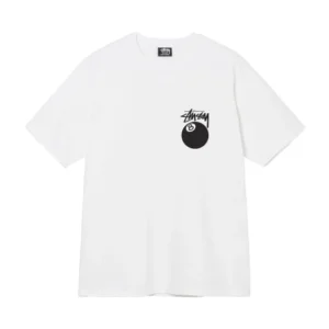 Stüssy 8 Ball White T-Shirt