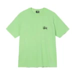 Stüssy Basic Pigment Dyed Green T-Shirt