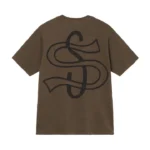 Stüssy Big League Pigment Dyed Brown T-Shirt