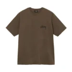 Stüssy Big League Pigment Dyed Brown T-Shirt