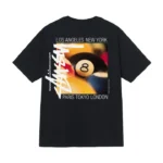 Stussy Billiards T-Shirt – Black