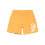 Stussy Curly S Water Orange Shorts