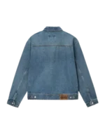 Stussy Zip Work Blue Denim Jacket